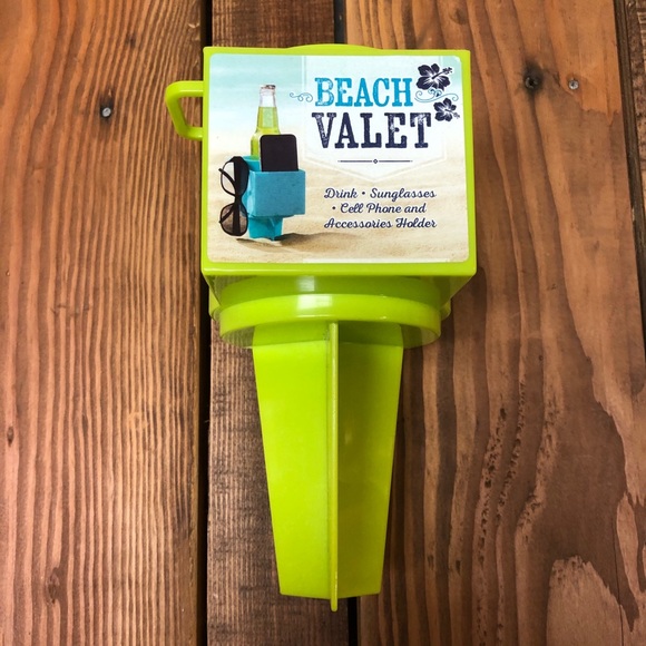 Beach Valet green phone drink holder accessory - Picture 2 of 9